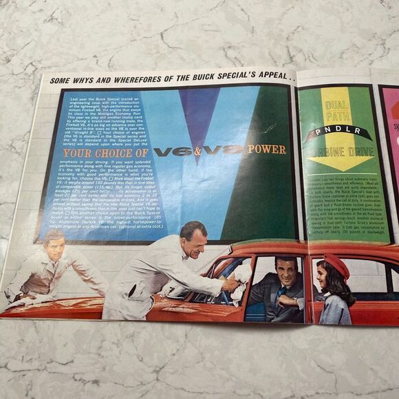 1962 Buick Special Sedan Coupe Convertible Station Wagon Dealer Sales Brochure - Picture 5 of 14